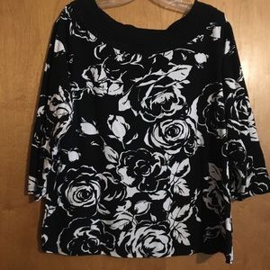 Lauren by Ralph Lauren 1X 3/4 sleeve sweater